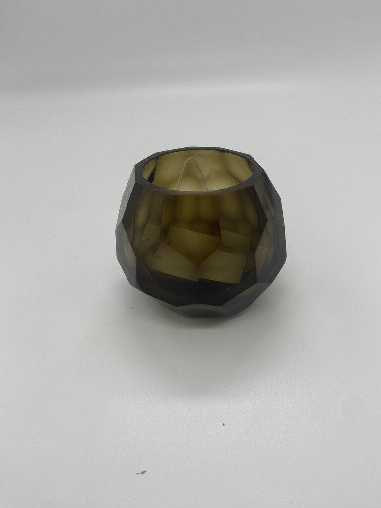 Theelicht ELIZA bruin 10cm